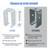 Channel Trolley Track Hanger Bracket for UNISTRUT Strut Channel, 1-5/8