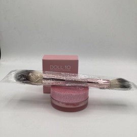~ DOLL 10 ~ ✨DOLL 10~DOLL SKIN PINK POWER BRIGHTENING TREATMENT POWDER WITH BRUSH~NEW✨