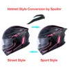 1Storm Motorcycle Modular Full Face Helmet Flip up Dual Visor
