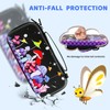 HYPERCASE Cute Mushroom Floral Switch OLED Carrying Case, Portable Travel