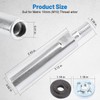 Grinder Extension Shaft 3/8" M10 Thread Angle Grinder Extension Connecting