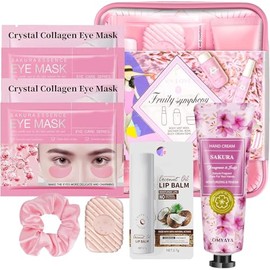 Regalos para mujeres, juego de cuidado de la piel, kit de cuidado de la piel de 11 piezas para mujer, regalo completo de viaje, kit de spa, juego de r