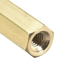 sourcing map 20pcs M2.5x11mm Female Socket Brass PCB Motherboard Spacer Stand