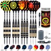 Pack of 12 Darts Metal Tip, 20/24/26 g Professional Darts,