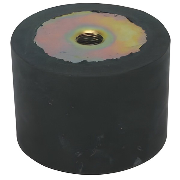 Zoro Select 2Npd9 Vibration Isolator, 720 Lb Max, 1/2-13, Type: