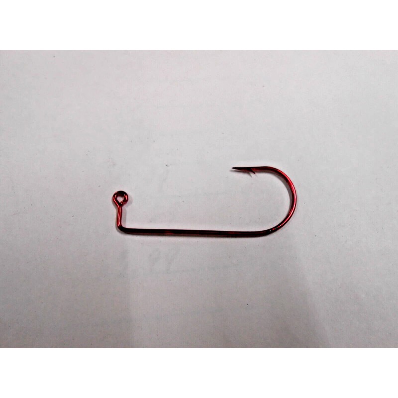 Eagle Claw 570 Jig Hooks Red 100 ct - 6
