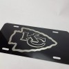 b4 nada KC Chiefs Kanas City aluminum license plate laser