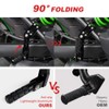 Xitomer 1 1/4" Foot pegs Adjustable Highway Peg Mounts Compatible