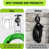 2pcs, Hose Hooks, Stainless Steel Hose Strong Durable Suitable for
