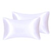 Satin Pillowshams Set for Hair - Pillowcase Covers with Envelope