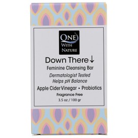 ONE WITH NATURE Fragrance Free Feminine Cleansing Bar, 3.5 OZ
