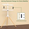UPGRAVITY Easel TV Stand with Tripod Base for 45" to