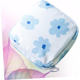 HEALLILY 2 Piezas Bolsa De Toallas Higiénicas Monedero Mujer Bolsa Porta Bálsamo Labial Bolsa De Almacenamiento De Toallas Sanitarias Almohadilla De Lactancia Perder Portátil Cremallera