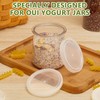 Tessco for you Yogurt Container Lids Clear Plastic Jar Lids