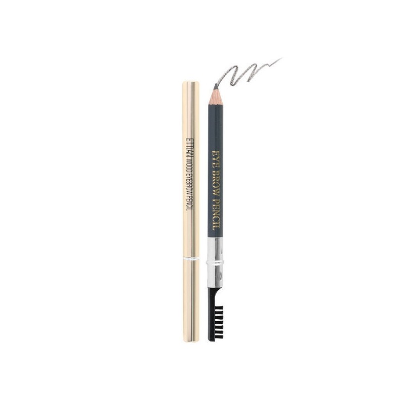 Etienne Wood Eyebrow Pencil (Brush Pencil) 03 Gray / 에띠앙