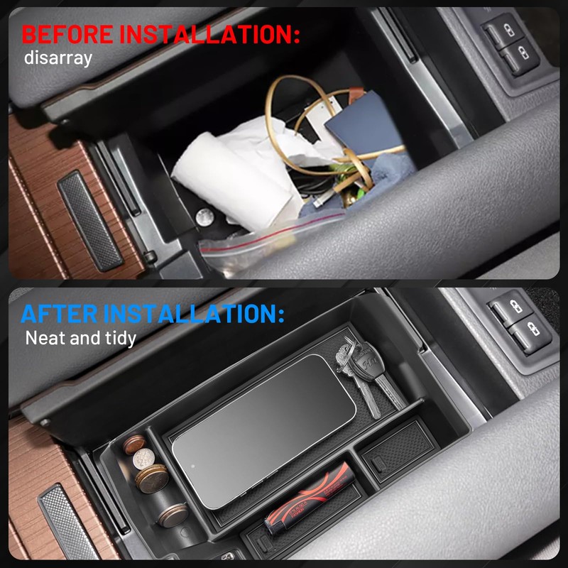 SPELAB Center Console Organizer Compatible with Toyota Sienna 2021-2024 2025
