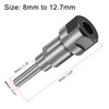 sourcing map Milling Cutter Collets Extension Rod Adapter 8 mm