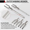 Jiimee 5pcs Ball Joint Separator Set, Heavy Duty Tie Rod