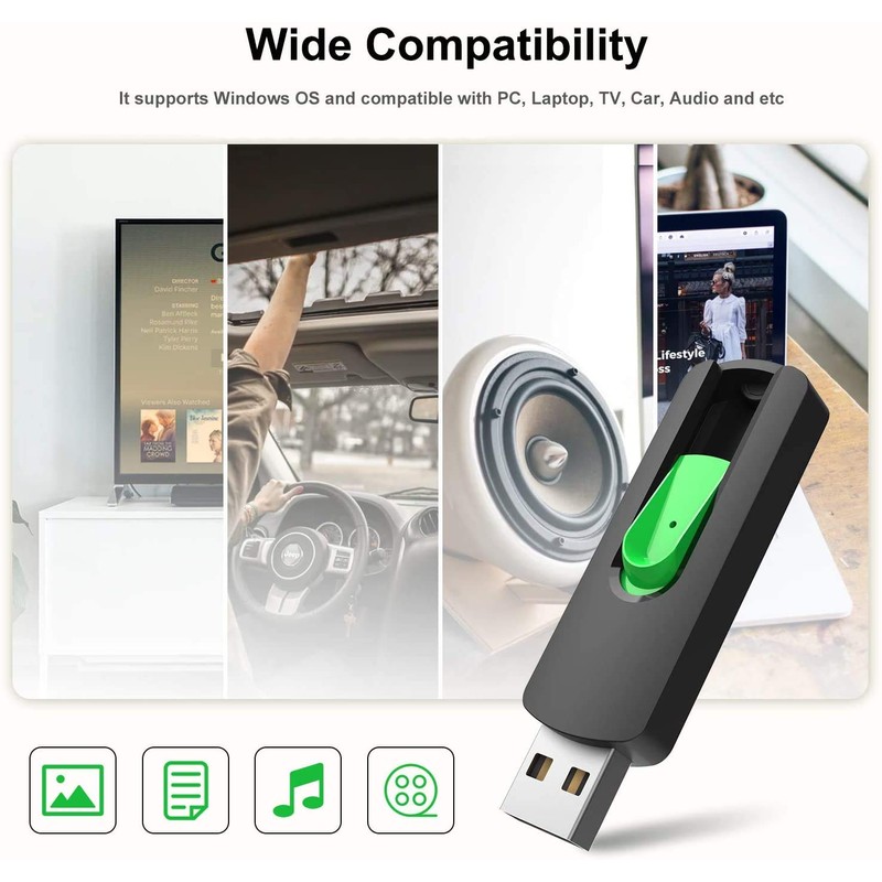 Aiibe 16GB USB Flash Drive 10 Pack 16GB Thumb Drive
