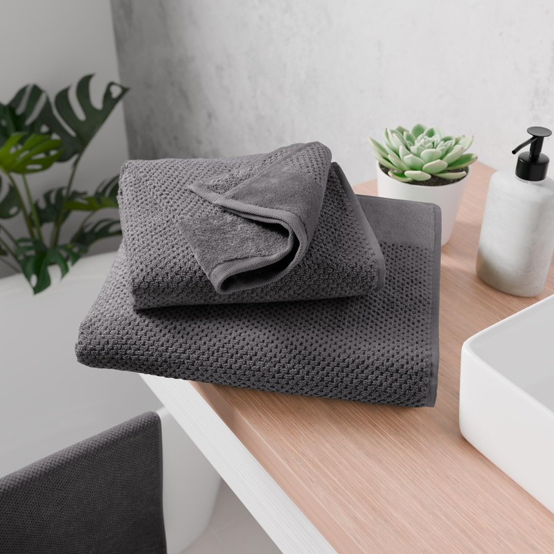 Pure Label 4-Piece Guest Towels 30 x 50 cm with