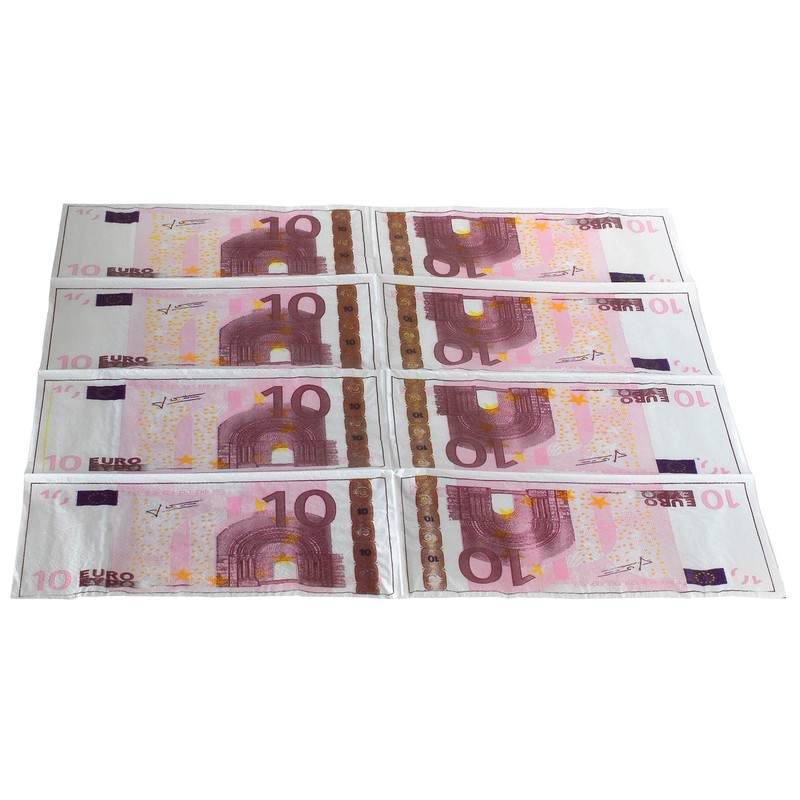 CUCUBA 10 Napkins 2-Ply 34 x 33 cm Blue Birthday