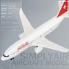 SimplyAir 1/400 Swiss Airplane Model Kits Plastic Airplane Model for