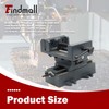 findmall 4 Inch Cross Slide Drill Press Heavy Duty Benchtop