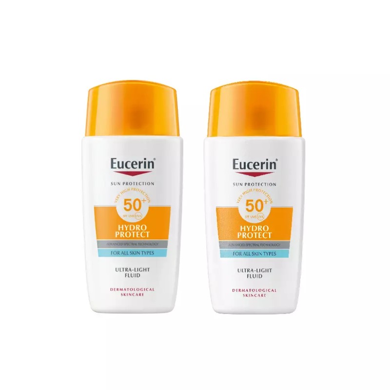 Yusarin NEW 유세린 선 페이스 하이드로 프로텍트 SPF50+ 50ml 2개