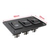 RUNCCI-YUN 12 V Car Switch, Rocker Switch Panel 12 V