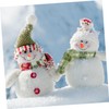 DOITOOL 1 Box Plastic Snowman Nose Christmas for Crafts Snowman