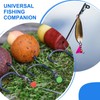 YELARXI Fishing Beads Glow Soft Plastic Fish Rigs 4 mm