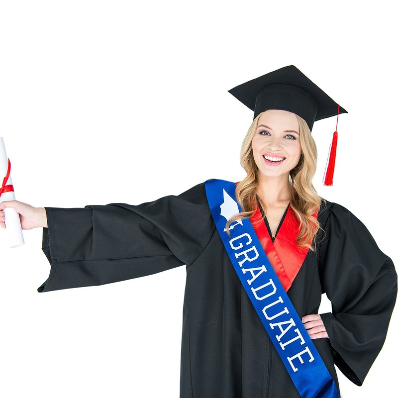 Maxdot 10 Pieces Graduate Sash Bulk 2026 Unisex Satin Sash