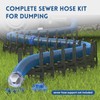 DUMPMAN 20 FT RV Sewer Hose Kit, Sewer Hose for