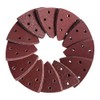 EETools 50Pcs P40 Grit Triangle Sanding Pads Hook and Loop