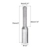 uxcell 2 Pcs Diamond Profile Straight Router Bit 8mm Dia