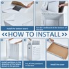 PerKoop 2 Pack Blueprint Holder Storage Organizer for Storing Poster