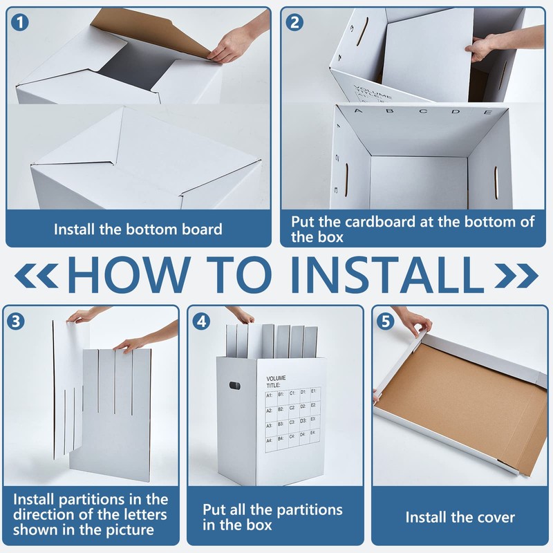 PerKoop 2 Pack Blueprint Holder Storage Organizer for Storing Poster