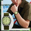 Men's Wristwatch, Water Resistant, Luminous: Arabic Numerals, Exquisite, Simulation, Military