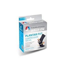 Thermoskin Plantar FXT Compression Socks Crew, black