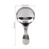QANYEGN Stainless Steel Short Handle Spoon, Silver Short Handle Spoons,