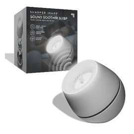 Sharper Image Sound Soother Wind White Noise with LED