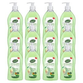 Dalan Avocado Butter Cream Ultra Moisturizing Liquid Hand Soap for Dry and Fresh Hands Feeling Clean and Soft (13.5 Fl Oz / 400 mL (Pack of 12))