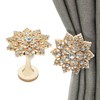 2Pcs Vintage Wall Hook Window Drapery Medallion Holdbacks, MfhdgXAvs Curtain