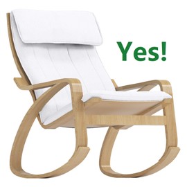 The Duable Poang Chair Cover Replacement is Compatible with IKEA Poang Armchair Slipcover Only (Polyester)