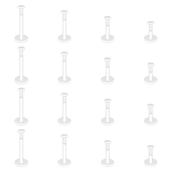 Pretwad 16 Stück Transparenter Lippenpiercing Stecker Retainer,Nasenpiercing/Ohrringe (für Sport),Lippenpiercing-Schmuck aus