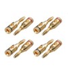 Accessonico 4 Pairs 8 Plugs Speaker Banana Plugs Gold Plated