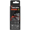 BLACK+DECKER 16270 Screw Extractor Set, 5-Piece