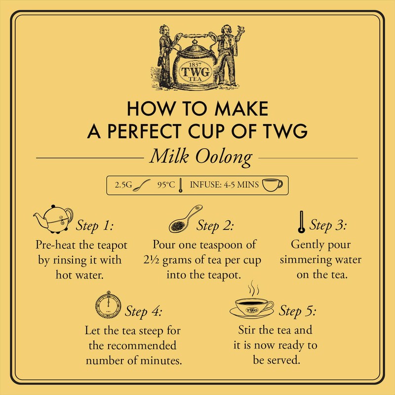 TWG Tea - Milk Oolong (PACKTB670) - 15 x 2.5gr