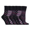 Gentle Grip Sock Shop 6 Pairs Ladies Loose Soft Top