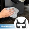 A ABSOPRO Mud Flap Splash Guard with Mount Accessories Front